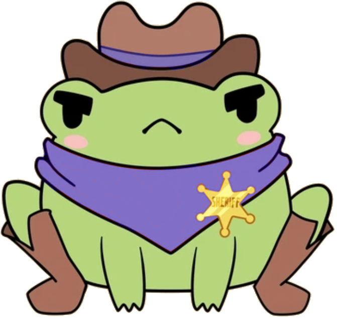 Sheriff Frog